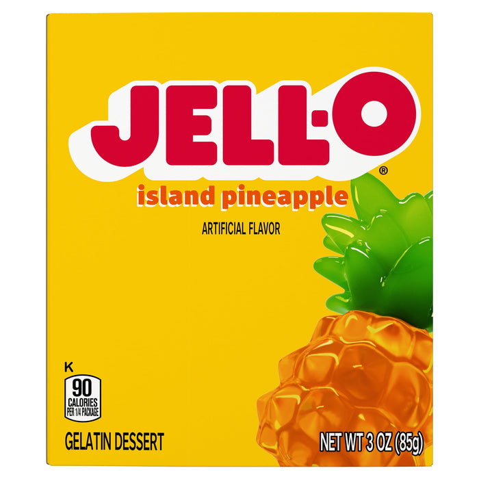 JELL-O GELATIN PINEAPPLE 3 Oz