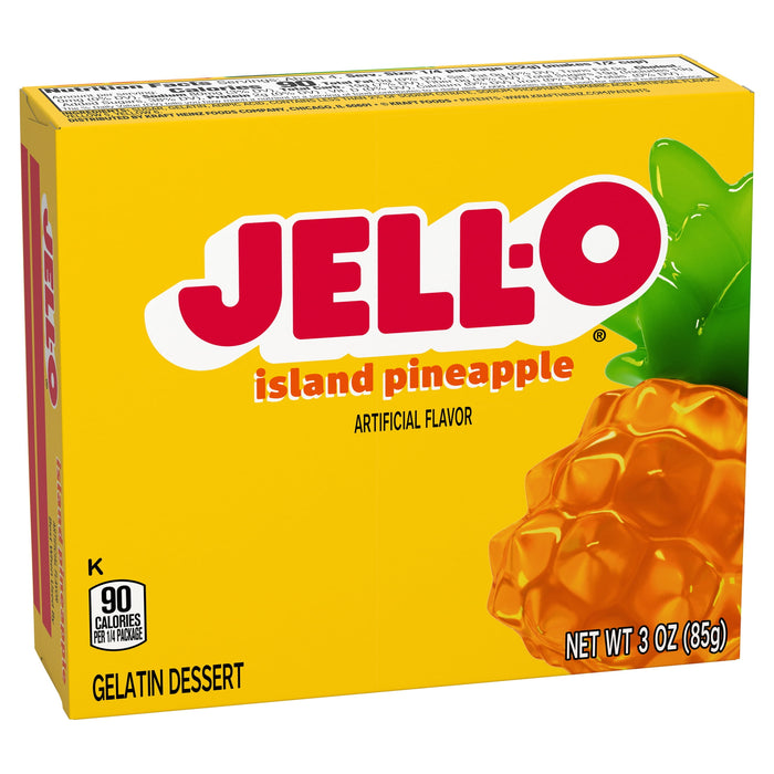 JELL-O GELATIN PINEAPPLE 3 Oz