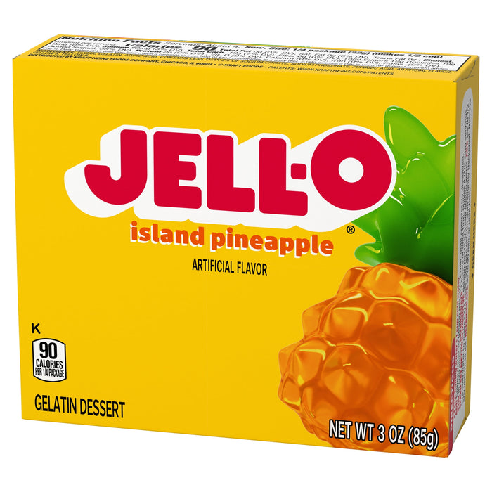 JELL-O GELATIN PINEAPPLE 3 Oz