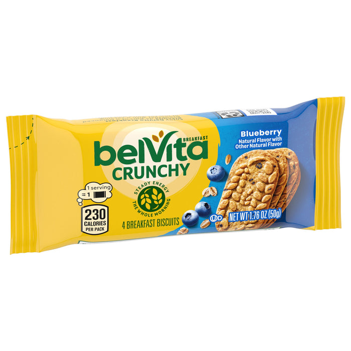 Belvita Breakfast Biscuits, Blueberry, 1.76 Oz Pack
