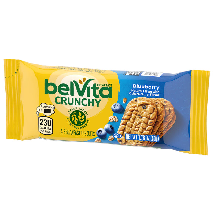 Belvita Breakfast Biscuits, Blueberry, 1.76 Oz Pack