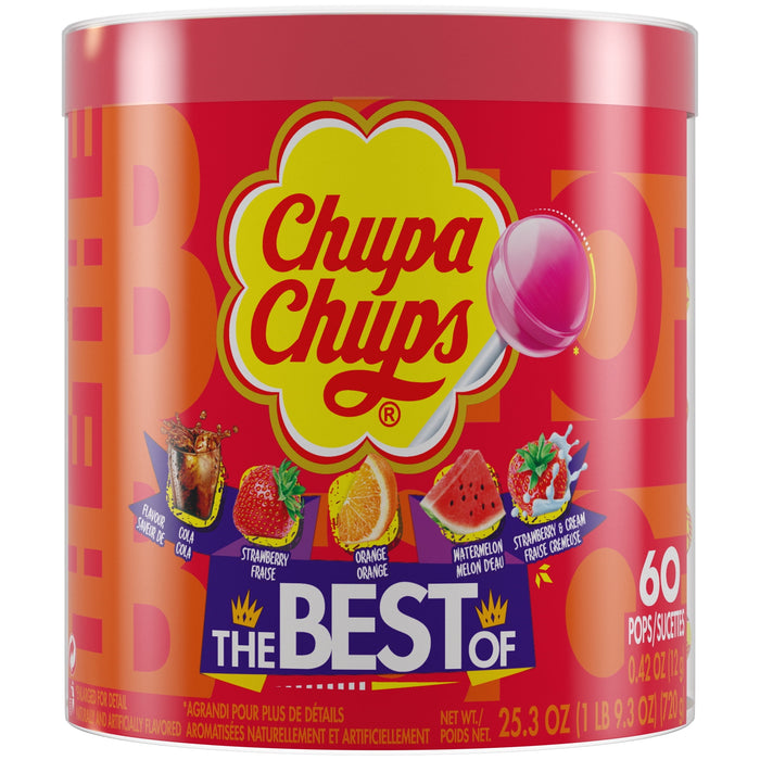 CHUPA CHUPS LOLLIPOPS 60 COMPTES