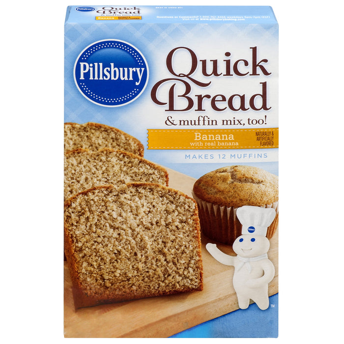 Pillsbury Banana Bread & Muffin Mix, 14 oz