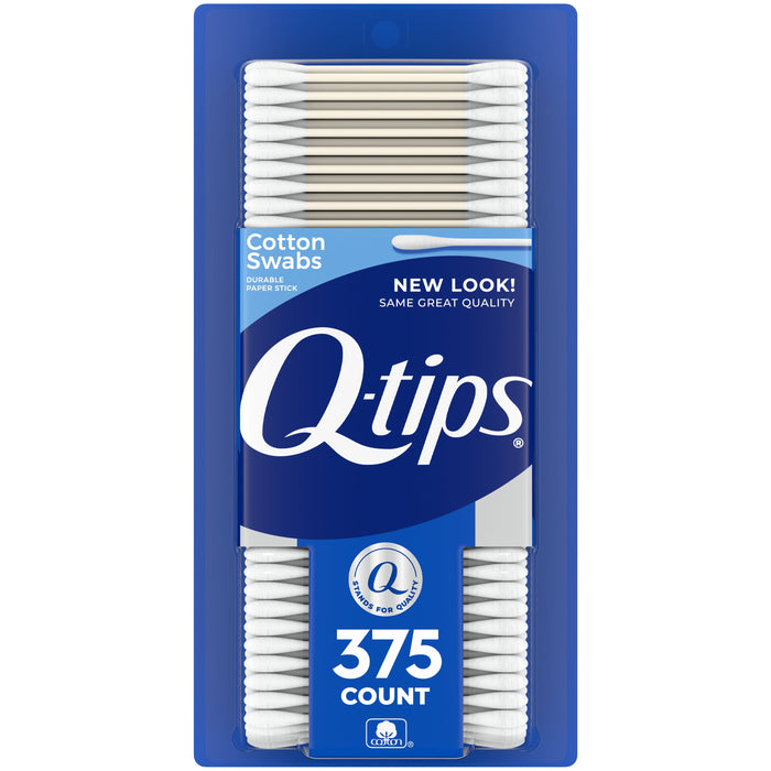 Q-Tips Cotton Swabs 375 Ct