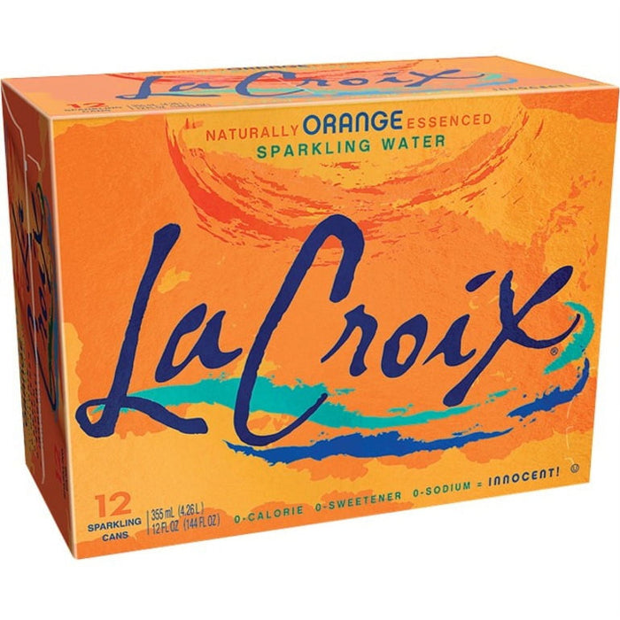 LaCroix Orange Sparkling Water 12 Fl. Oz. 12 Count