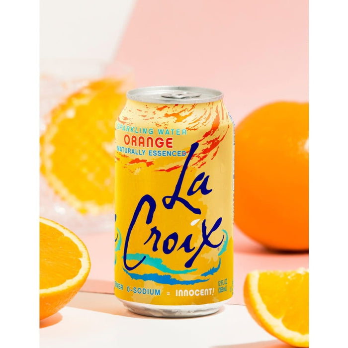 LaCroix Orange Sparkling Water 12 Fl. Oz. 12 Count