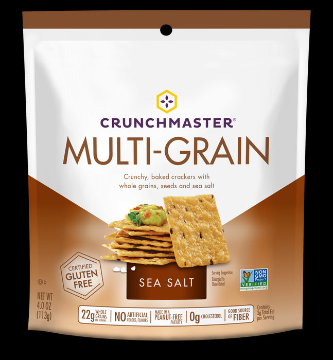 Crunchmaster Multi-Grain Sea Salt Crackers 4oz