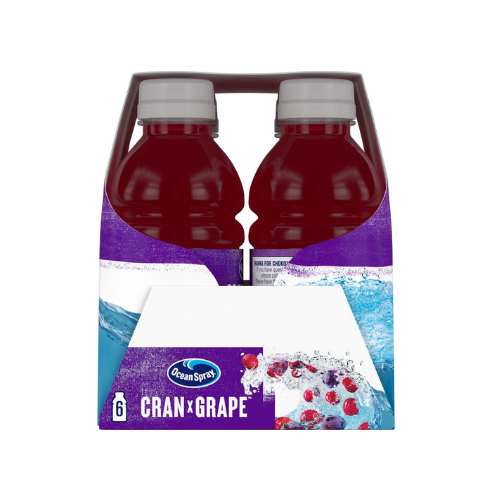 Ocean Spray Juice, Cran-Grape, 10 Fl Oz, 6 Ct