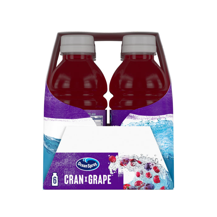 Ocean Spray Juice, Cran-Grape, 10 Fl Oz, 6 Ct