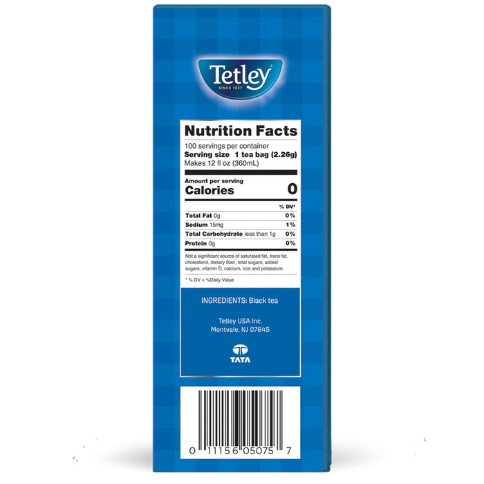 Tetley Classic Black Tea - 100 ct