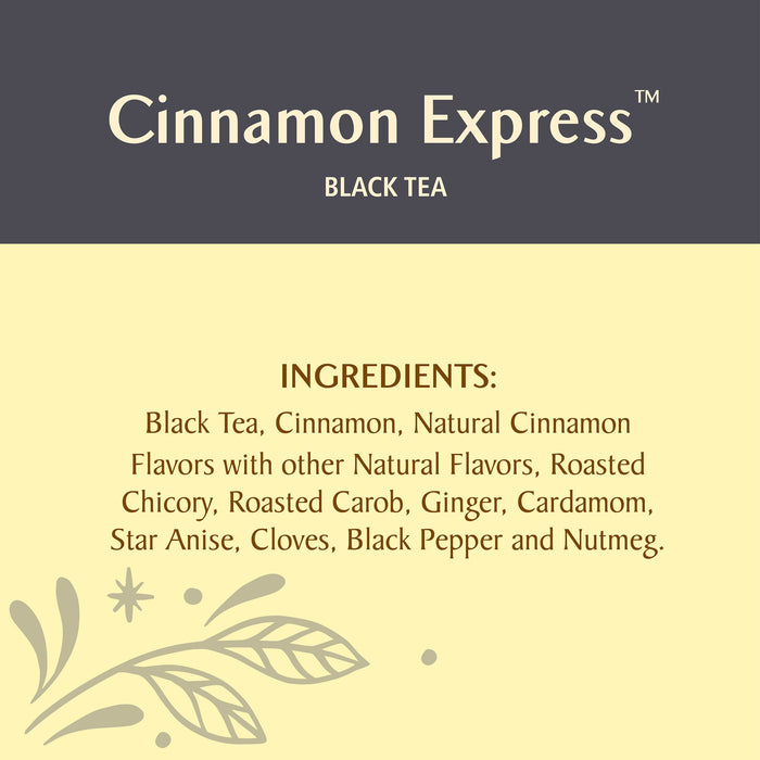 Celestial Seasonings Cinnamon Express Black Tea Bags, 20 Count Box