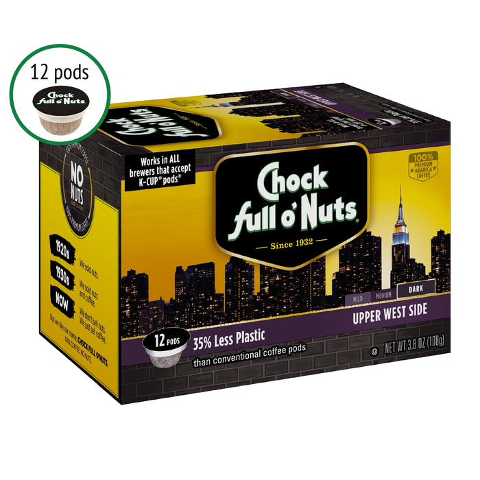 Chock Full O' Nuts - West Side Coffee Single Serve 3.80 oz