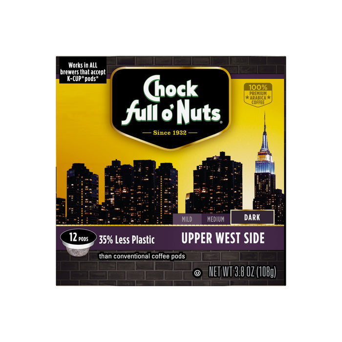 Chock Full O' Nuts - West Side Coffee Single Serve 3.80 oz