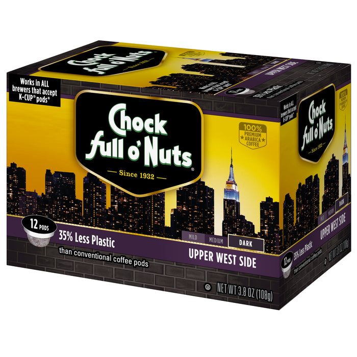 Chock Full O' Nuts - West Side Coffee Single Serve 3.80 oz