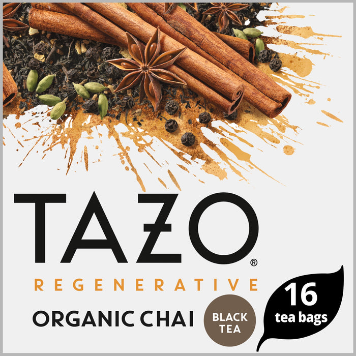 Tazo Organic Chai Black Tea - 16ct