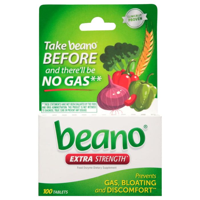 Beano Enzyme Tablets, 100 Ct