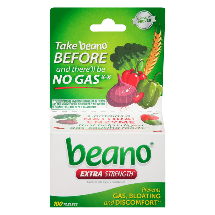 Beano Enzyme Tablets, 100 Ct