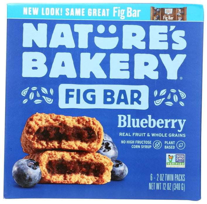 Nature's Bakery Blueberry Fig Bar - 6ct