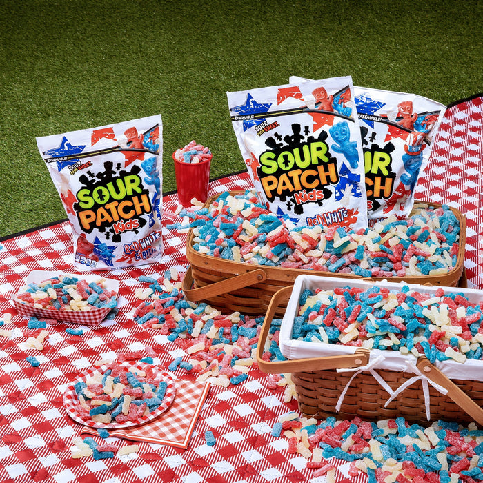 Sour Patch Kids, Red, White and Blue Bag, 1.8 oz