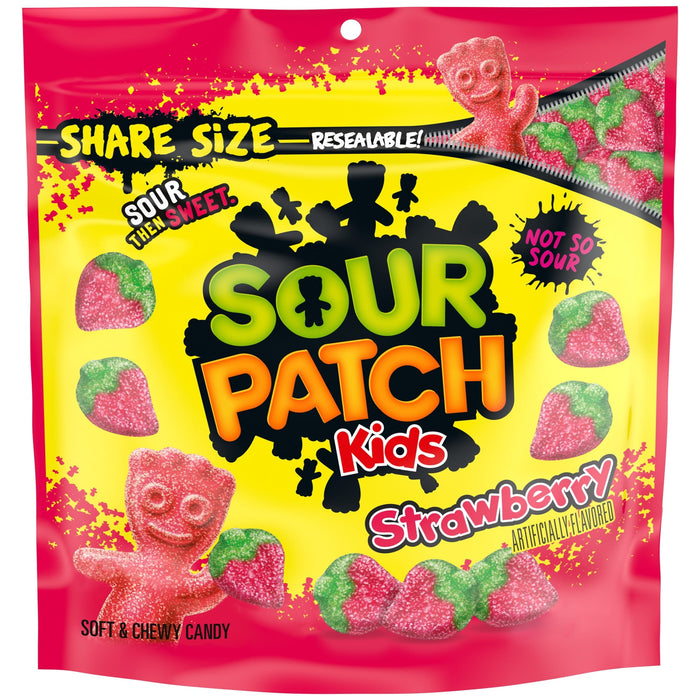 Sour Patch, 12z Bag, Strawberry