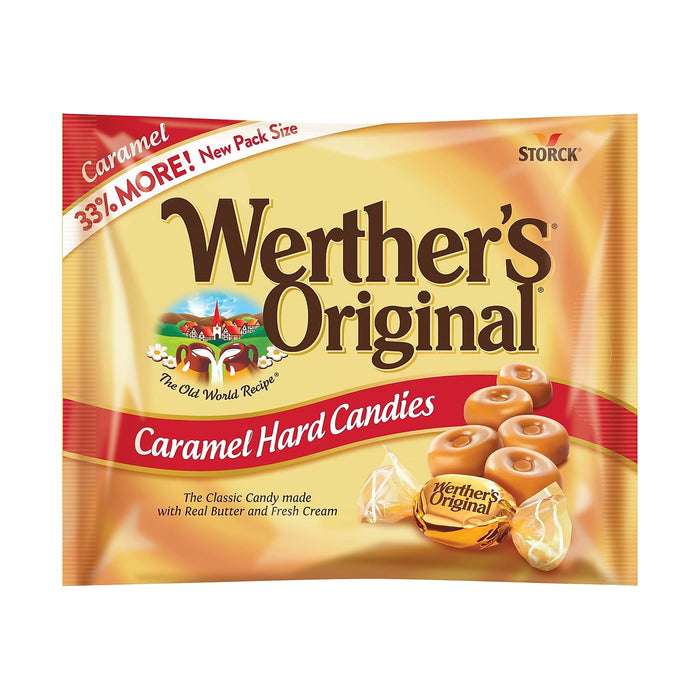 Werthers Original Hard Caramel Candy 12 Oz