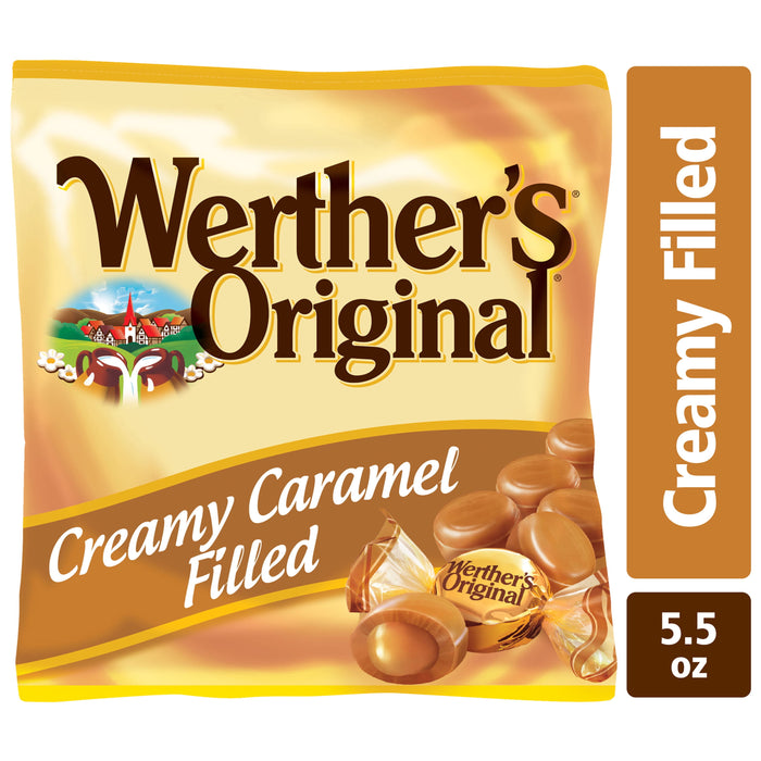 Werther's Original Creamy Caramel Filled Hard Candies, 5.5-Ounce