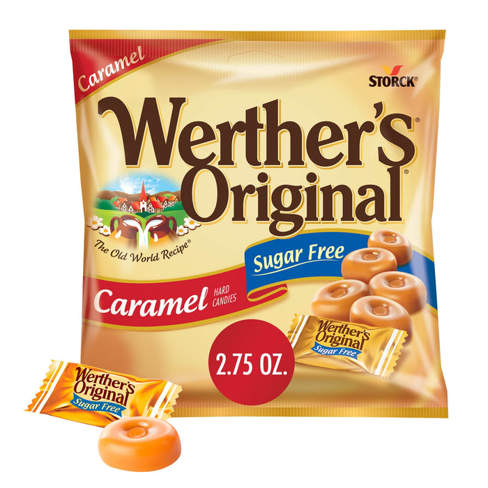 Werthers Original Hard Sugar Free Caramel Candy 2.75 oz