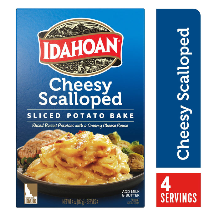 Idahoan Cheesy Scalloped Homestyle Casserole 4 oz Box