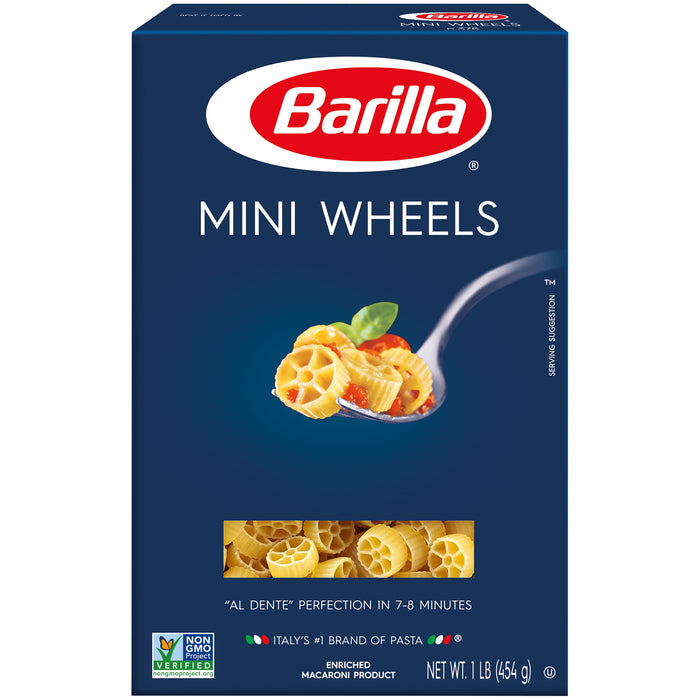 Barilla Mini Wheels Pasta, 16 Ounce