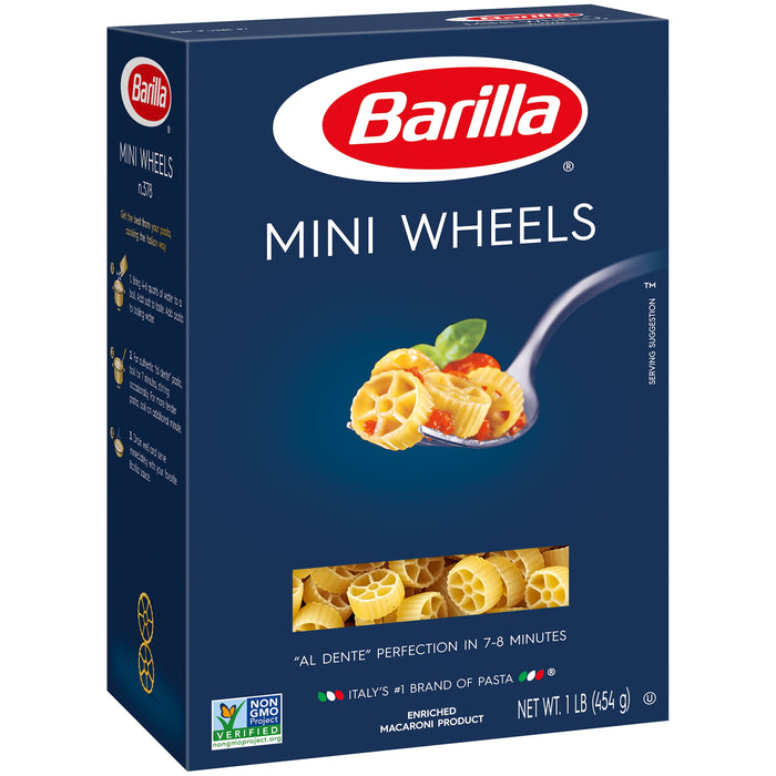 Barilla Mini Wheels Pasta, 16 Ounce