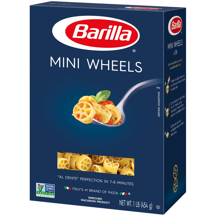 Barilla Mini Wheels Pasta, 16 Ounce