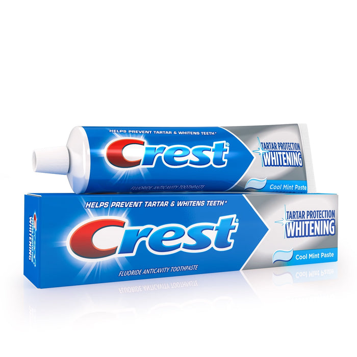 Crest Tartar Protection Whitening Cool Mint Flavor Toothpaste 8.2 Oz