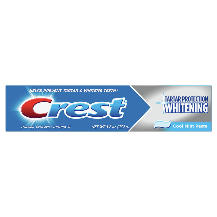 Crest Tartar Protection Whitening Cool Mint Flavor Toothpaste 8.2 Oz