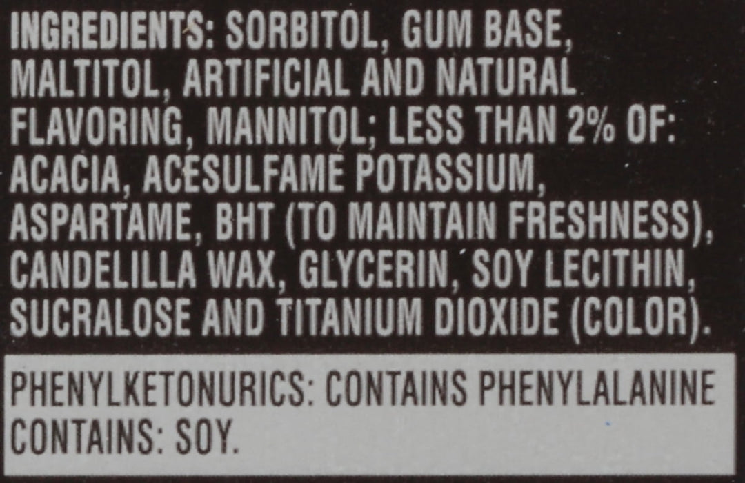 Ice Sugar-Free Gum, Arctic Chill, 16 Count