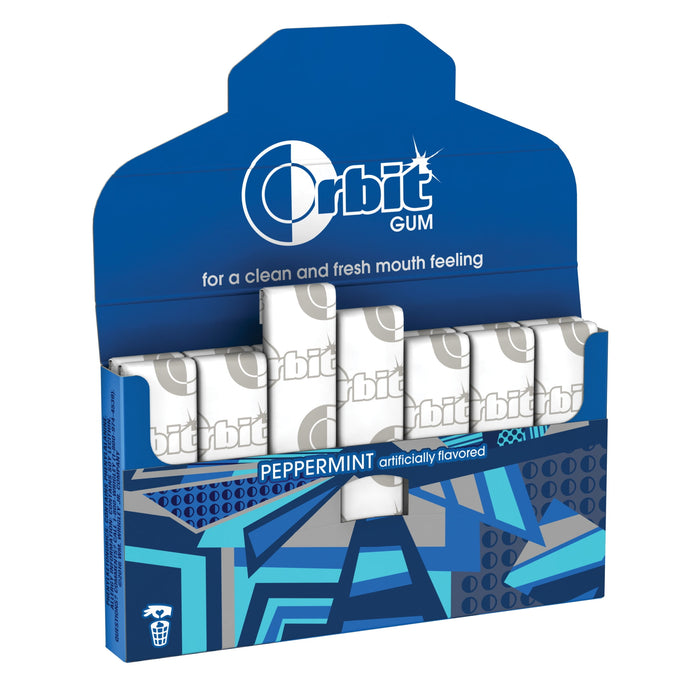 Orbit Sugar-Free Gum - Peppermint, 14 pieces
