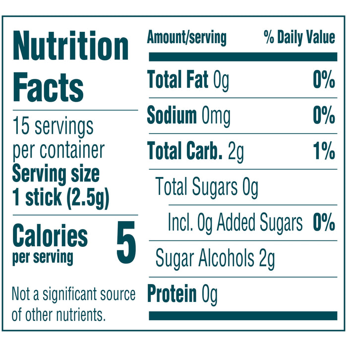 Extra Polar Ice Sugar Free Gum, 15 Stick Single Pack