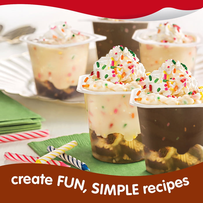 Snack Pack Chocolate and Vanilla Pudding Cups Family Pack, 12 Count, 39 OZ