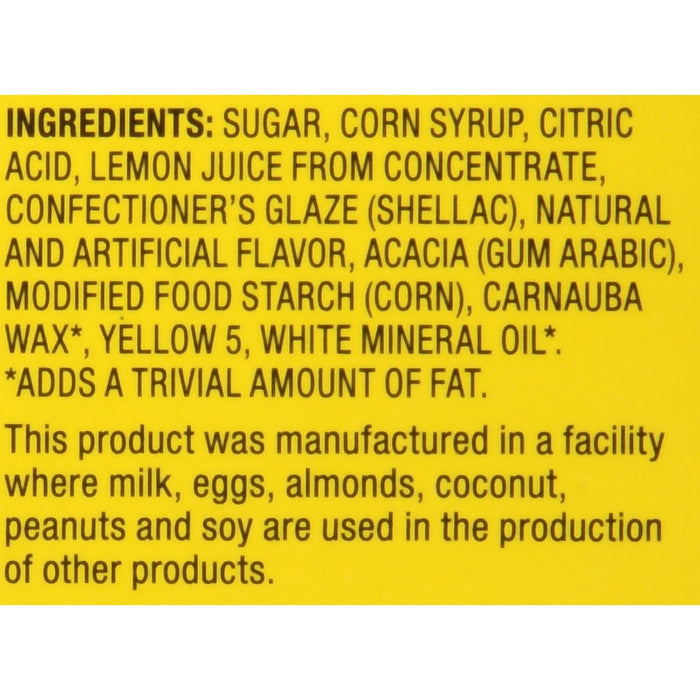 LemonHead The Original Hard Lemon Candy, Gluten Free and Fat Free,  5oz Theater Box