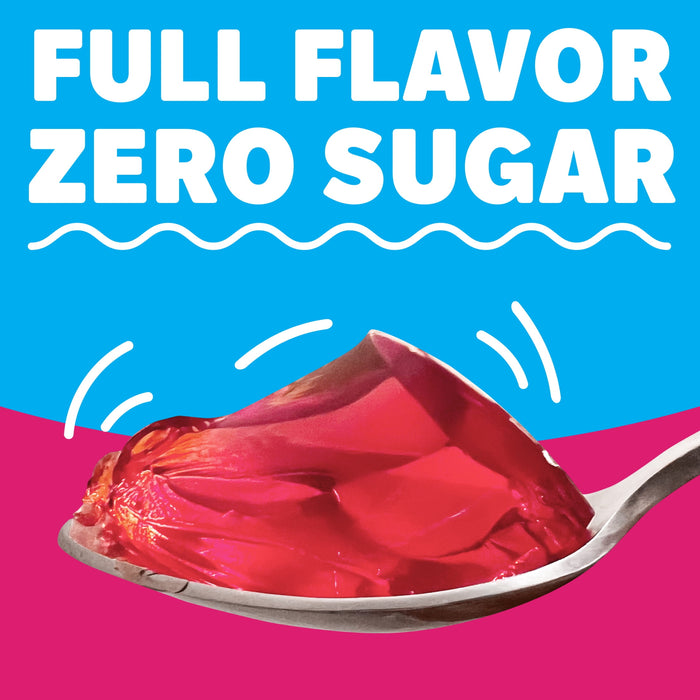 Jell-O Raspberry Sugar-Free Gelatin Mix (0.3 oz Boxes)
