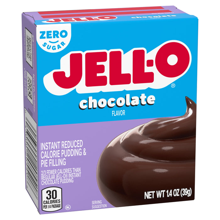 Jell-O Sugar-Free Chocolate Instant Pudding Mix 1.4 Ounce Box