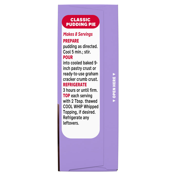 Jell-O Chocolate Cook and Serve Pudding & Pie Filling, 5 oz