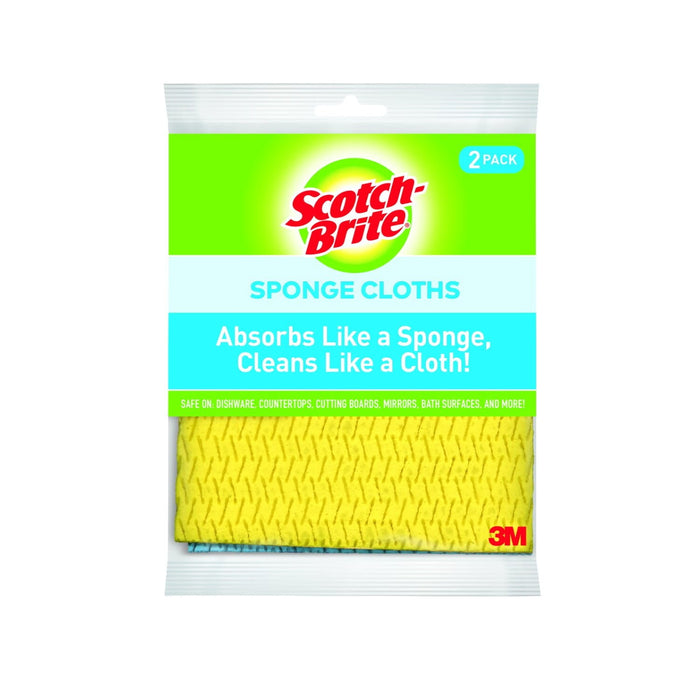 SCOTCHE BRITY Sponge Cloth 2 pk