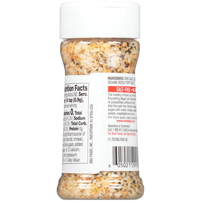 Dash Salt-Free Seasoning Blend, Everything But The Salt Seasoning Blend, 2.6 Ounce