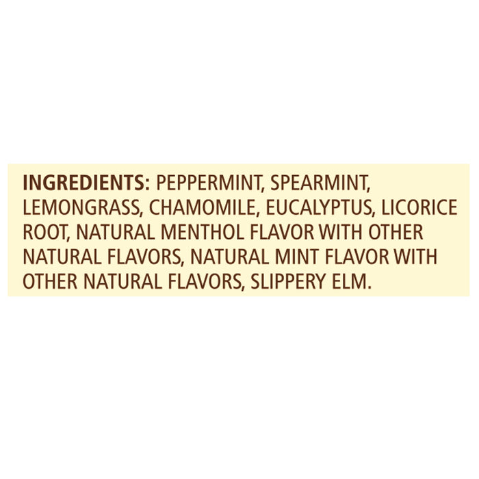 Celestial Seasonings Throat Cooler Herbal Tea Bags, Caffeine Free, 16 Count