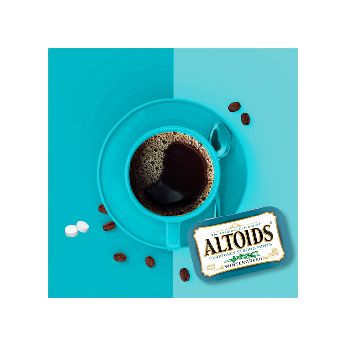 Altoids Breath Mints Wintergreen - 1.76 oz each tin