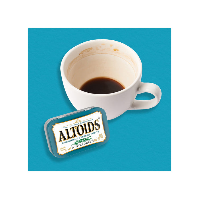 Altoids Breath Mints Wintergreen - 1.76 oz each tin