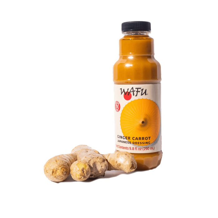 Wafu Ginger Carrot Dressing, 9.8 Ounce Bottle