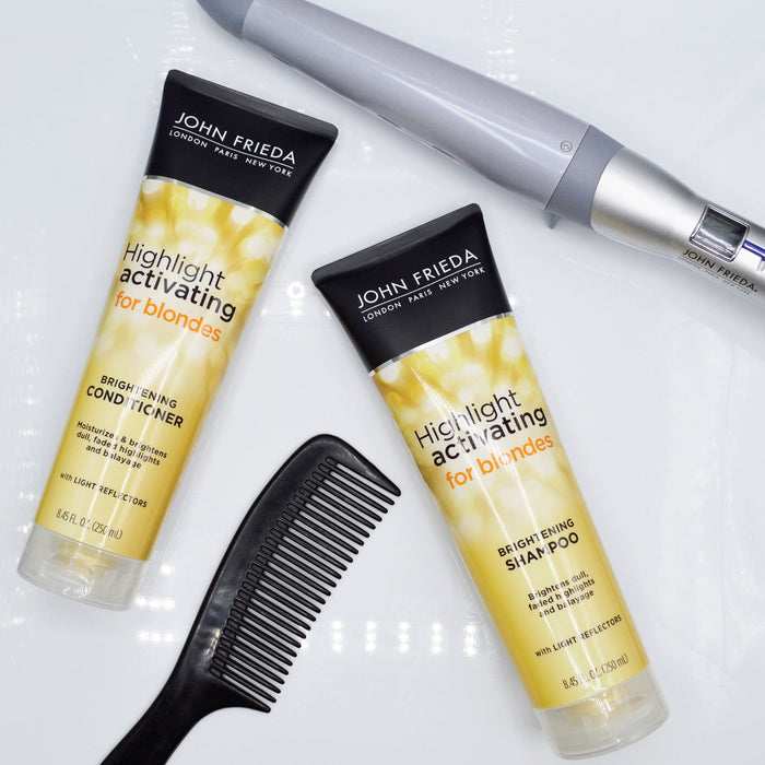 John Frieda Sheer Blonde Highlight Activating Conditioner (for Darker Blondes), 8.45 Ounces