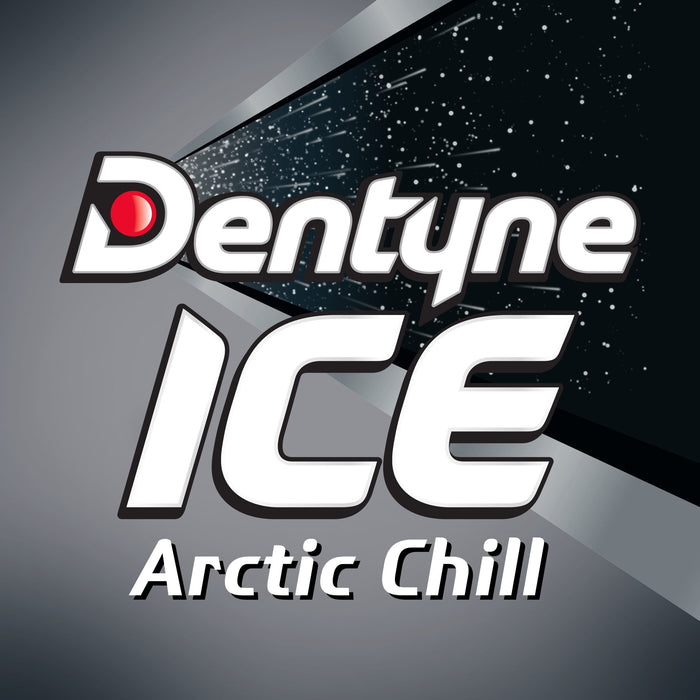 Dentyne Ice Arctic Chill Sugar Free Gum, 3 Packs of 16 Pieces (48 Total Pieces)
