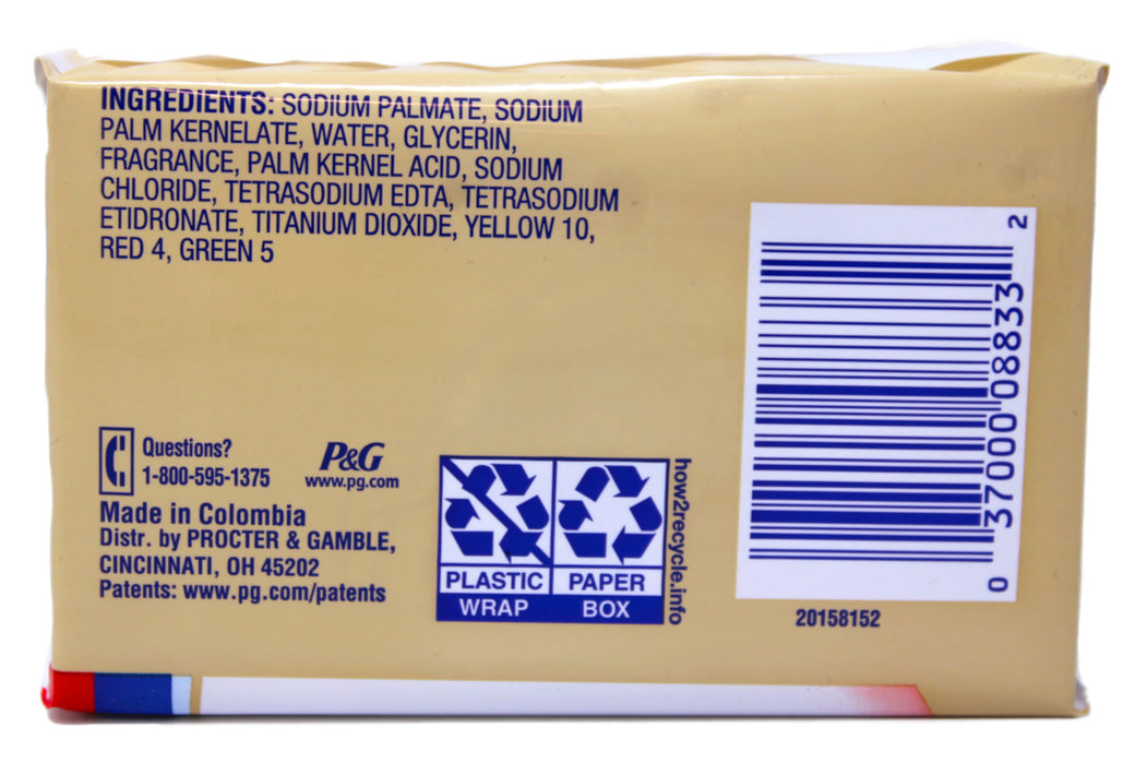 Safeguard 08833 Antibacterial Bath Soap Beige 4oz Bar